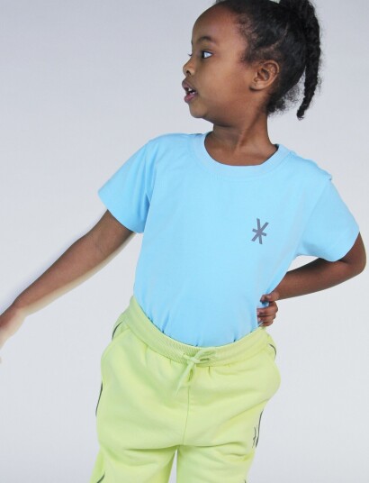 Ildhu T Shirt With Reflective Details   Blue   110