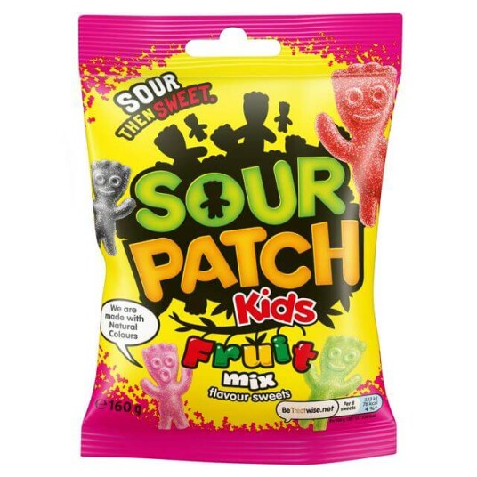 Sour Patch Kids Fruit Mix 130g Sour Patch Kids Fruit Mix 130g