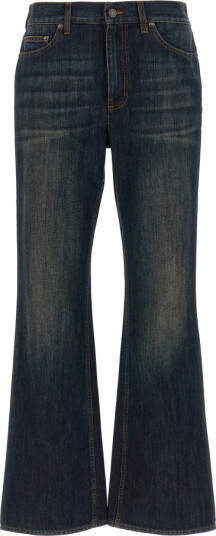 Burberry Dame Jeans Blå W27,