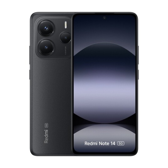 Xiaomi Redmi Note 14 5G 6GB/128GB AMOLED 6.67" Midnattsvart Mobiltelefon