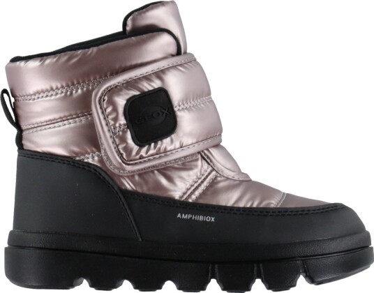 Geox Vintersko Tex J Willaboom B ABX C Lilac/Black Geox 32 Vinterstøvler Rosa Svart