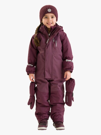 Viking Toasty Vinterdress Plum 104 Viking Toasty Vinterdress Plum 104