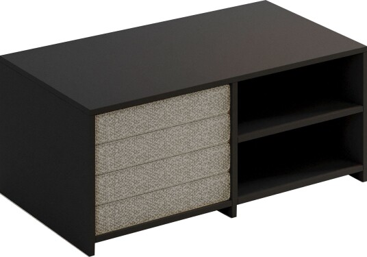 Kavon Sofabordsett 90x44,1x45 cm - Antrasitt