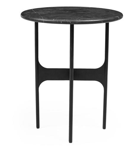 Wendelbo Floema Sidebord Ø40 Sort Nero Marquina Marmor Wendelbo Floema Sidebord Ø40 Sort Nero Marquina Marmor