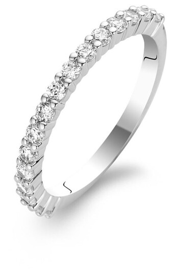 Ti Sento, Ring i 925 sølv med zirkonia