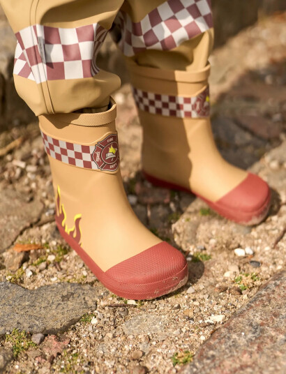 Mikk line Wellies Firefighter Barefoot Beige 20