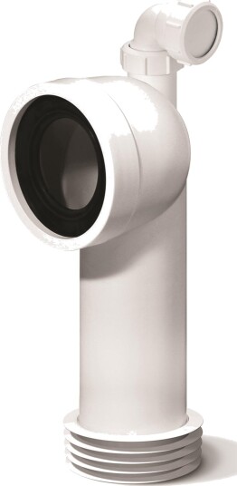 Jafo WC Tilkobling 110 mm Med Ekstra Innløp