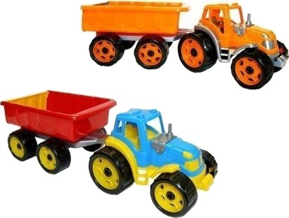 Technok Traktor Med Tilhenger Technok Traktor Med Tilhenger