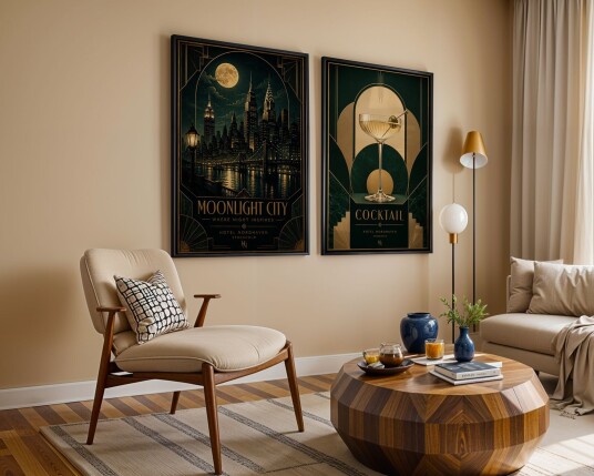 Plakat – Cocktailtime – Sett med 2