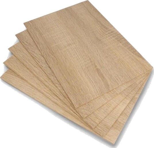 HDF trefiberplate 3 mm Sonoma 210×297 mm, 5 stk HDF trefiberplate 3 mm Sonoma 210×297 mm, 5 stk