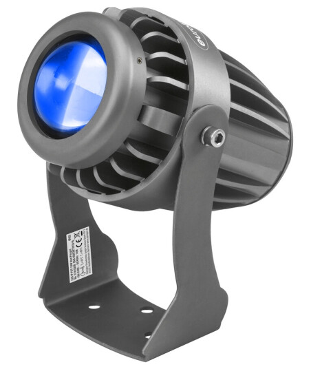EuroLite Led Ip Pst-10w Blå Pinspot