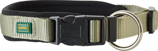HUNTER Neopren Vario Plus Halsbånd Oliven/Svart Str M L