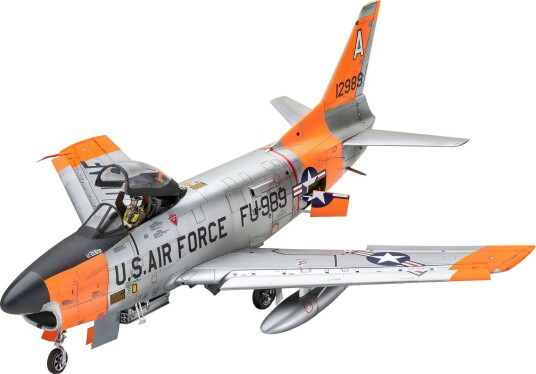 Revell F-86D Sabre Modellfly Byggesett 1:48