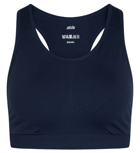 Zebdia Seamless sports BH blå M/L Zebdia Seamless sports BH blå M/L