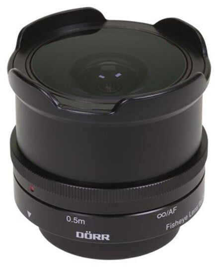 DÃRR Fisheye Objektiv til Sony E-Mount - 12mm - f/7,4 DÃRR Fisheye Objektiv til Sony E-Mount - 12mm - f/7,4