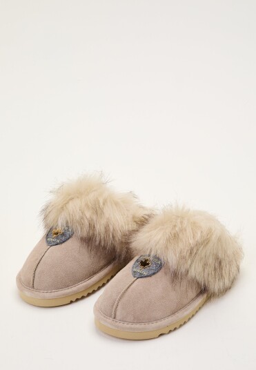 Canada Snow Edmonton Fluffy Slippers