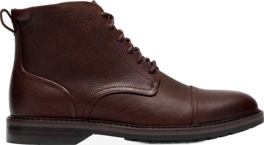 Clarks Aldwin2 Cap G - BROWN LEATHER - 40