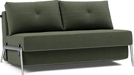 Sovesofa Cubed 02 med Aluminiums Ben B 6003492