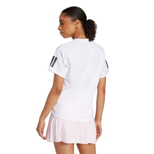 Adidas Club 3-Stripe Tee Padel- og tennis T-skjorte dame Adidas Club 3-Stripe Tee Padel- og tennis T-skjorte dame