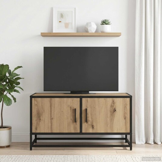vidaXL TV-skap 80 x 34,5 x 40 cm Artisan eik Konstruert tre