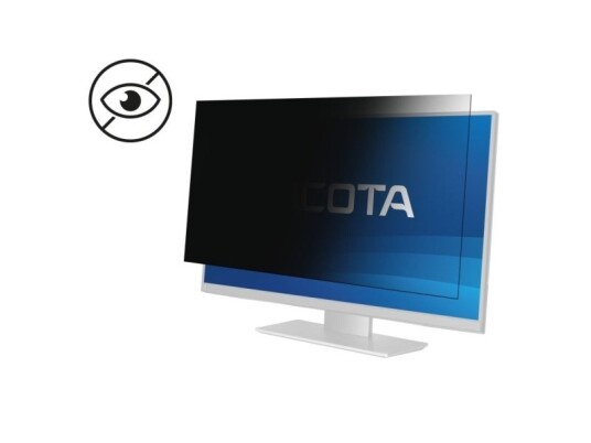 Dicota 2-Veis Personvernfilter for PC Skjerm - Avtakbar Magnetisk - Svart Dicota 2-Veis Personvernfilter for PC Skjerm - Avtakbar Magnetisk - Svart
