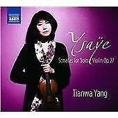MediaTronixs Eugene Ysa?e : Eugene Ysaye: Sonatas for Solo Violin, Op. 27 CD (2014) Pre-Owned