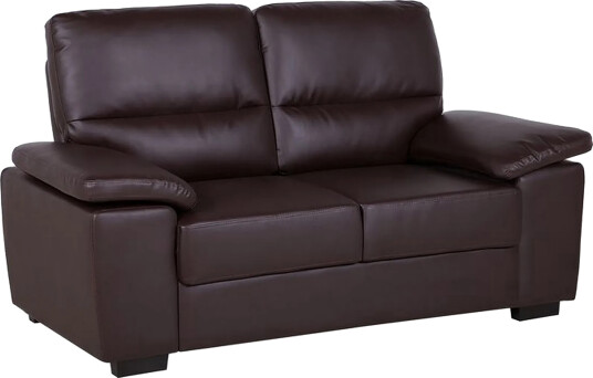 Adlyn Sofa 2 seter Kunstlær Brun