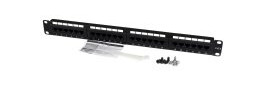 StarTech 24 Port Rackmount Cat 6 110 Patch Panel 1U Svart