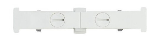 SG Armaturen Zip straight piece mat white