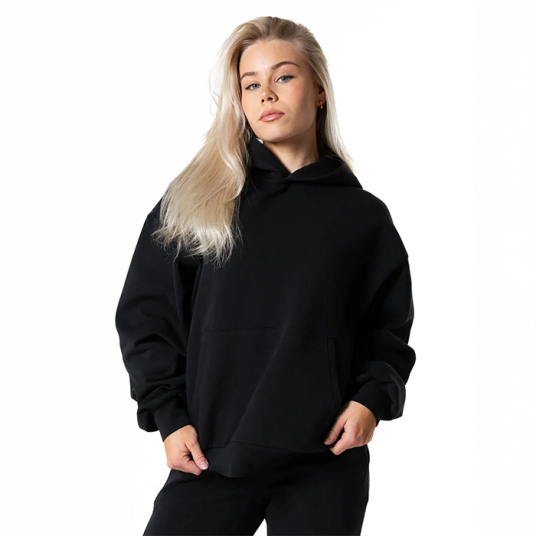 Relode Clean Oversized Hettegenser Svart X small
