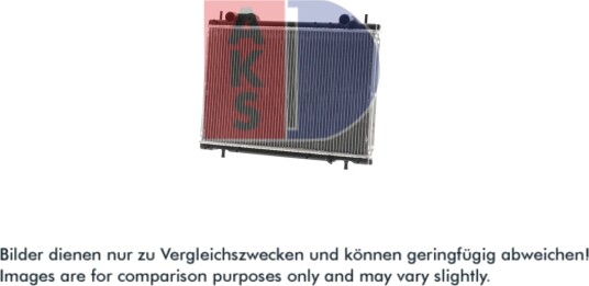 AKS DASIS 081360N Radiator motorkjøling