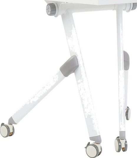 Hopfällbart skrivbord Beliani Bendi Vit, 90x64x75 cm White -