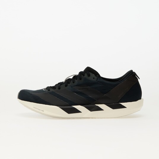 Adidas Men's Adizero Adios 9 Black/Black/Iron Mint 45 1/3