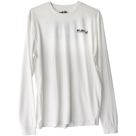 Kavu Ls Etch Art Herre, 999 Off White, S