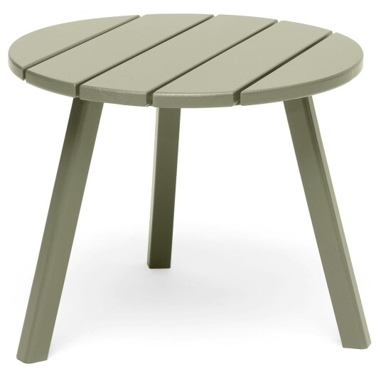 Hillerstorp Tennessee Sidebord Ø50x41 Cm Antikkgrønn Sidebord og småbord Teak Antique Green 1021803012