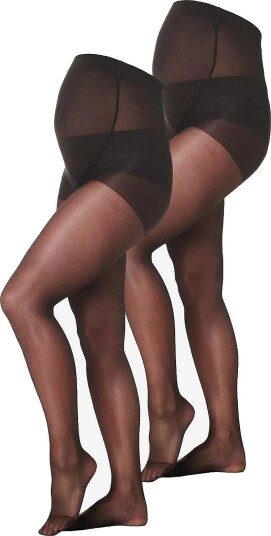 Noppies 2 Pack Maternity Tights 20 Den BLACK M\L