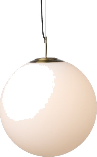 Nielsen Light Nora kafépendel opal/messing Ø50 cm