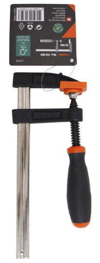 Boxer 150 mm Skrutvinge med Soft grep og TUV/GS Godkjenning Boxer 150 mm Skrutvinge med Soft grep og TUV/GS Godkjenning