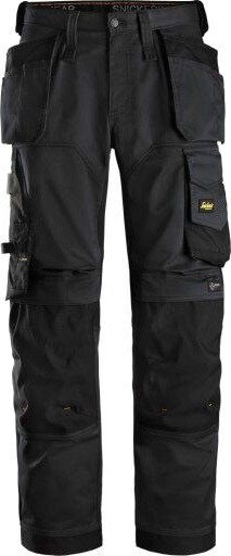 Snickers Workwear 6251 AllroundWork Arbeidsbukse Svart, Klær