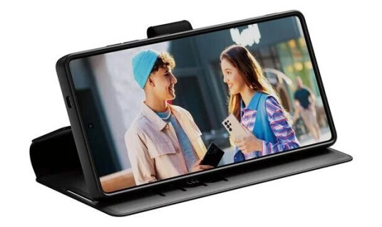 PanzerGlass Lommebokdeksel med Stativfunksjon for Samsung Galaxy S25 Ultra - Svart