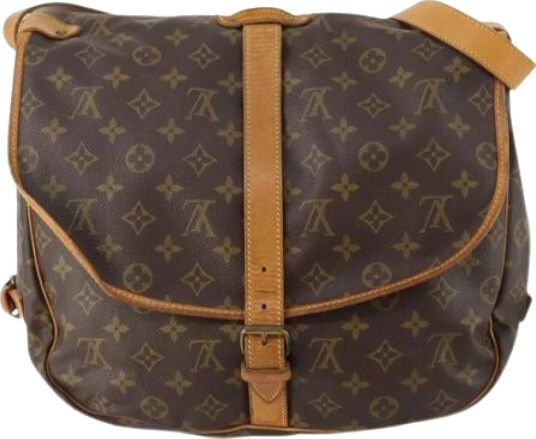Louis Vuitton Vintage Dame Brun Louis Vuitton Vintage Dame Brun