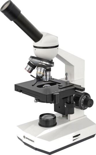 Bresser Optics Erudit, Optisk, Sort, Hvit, Aluminium, Plast, 400X, 40X, Led
