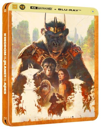 Kingdom of the Planet of the Apes Limited Steelbook (4K Ultra HD + Blu-ray) Kingdom of the Planet of the Apes Limited Steelbook (4K Ultra HD + Blu-ray)