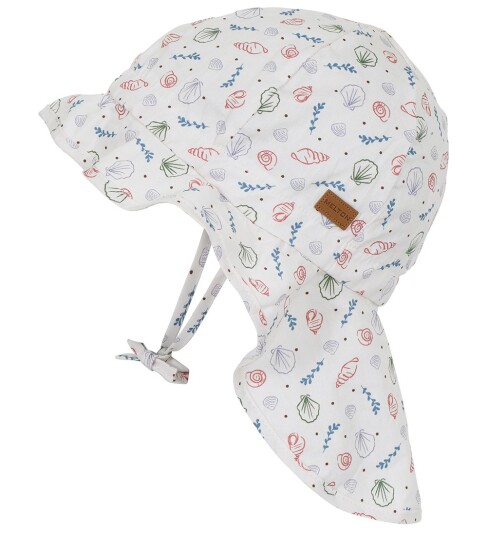 Melton Legionær Hatt UV50+ Skjell Snow White Melton 51 cm Solhatt Hvit Melton Legionær Hatt UV50+ Skjell Snow White Melton 51 cm Solhatt Hvit