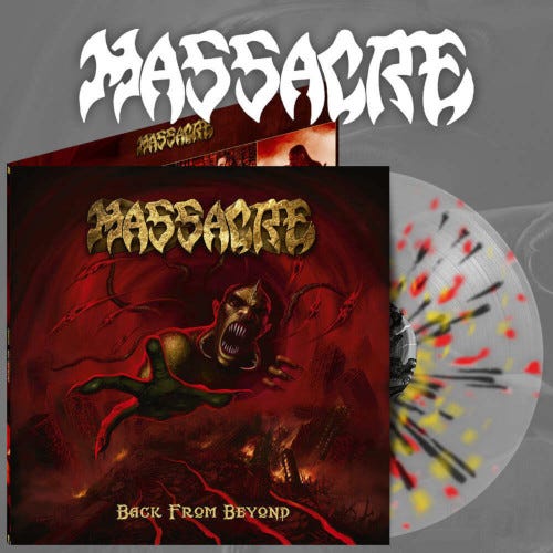 Massacre  Back From Beyond  LP/Vinyl