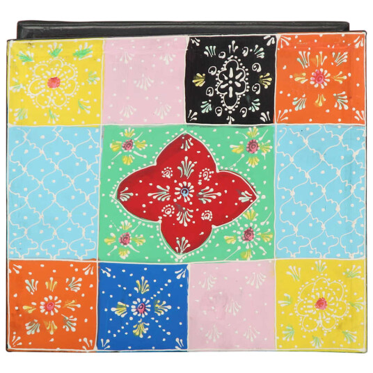  Nattbord Flerfarget 40x35x45 cm Konstruert Tre