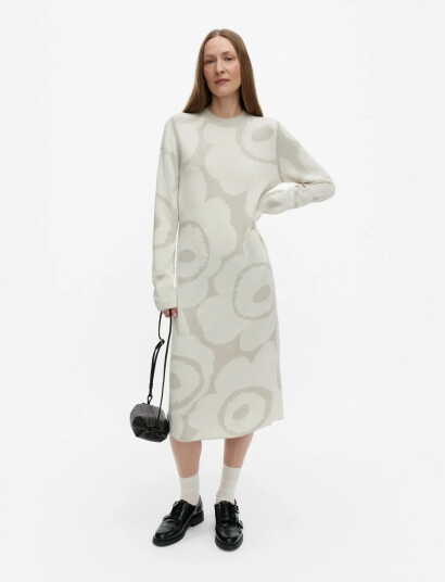 Marimekko Ennallaan Unikko   Cream   XXL