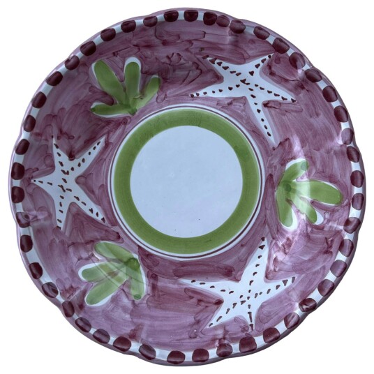 Piccola Home Amalfi Salattallerken 20 cm Rosa