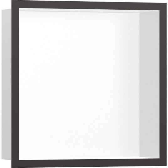 Hansgrohe XtraStoris Individual Nisje 30x30x10 cm Børstet Sort Krom Hansgrohe XtraStoris Individual Nisje 30x30x10 cm Børstet Sort Krom