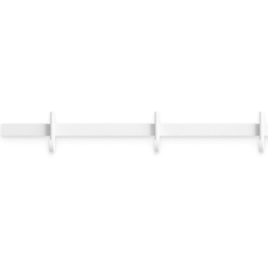String Relief Knaggrekke 41 cm Hvit String Relief Knaggrekke 41 cm Hvit